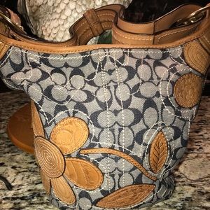 Coach Bleecker, Denim Signature Tote